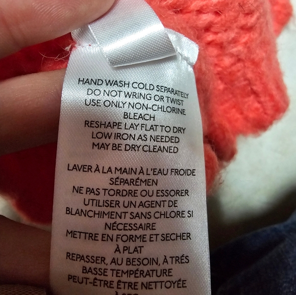 Anthropologie pilcro coral neck crop sweater xs - Picture 9 of 10